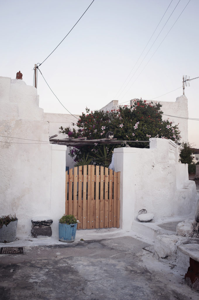 Akrotiri, south village in Santorini, Cyclades