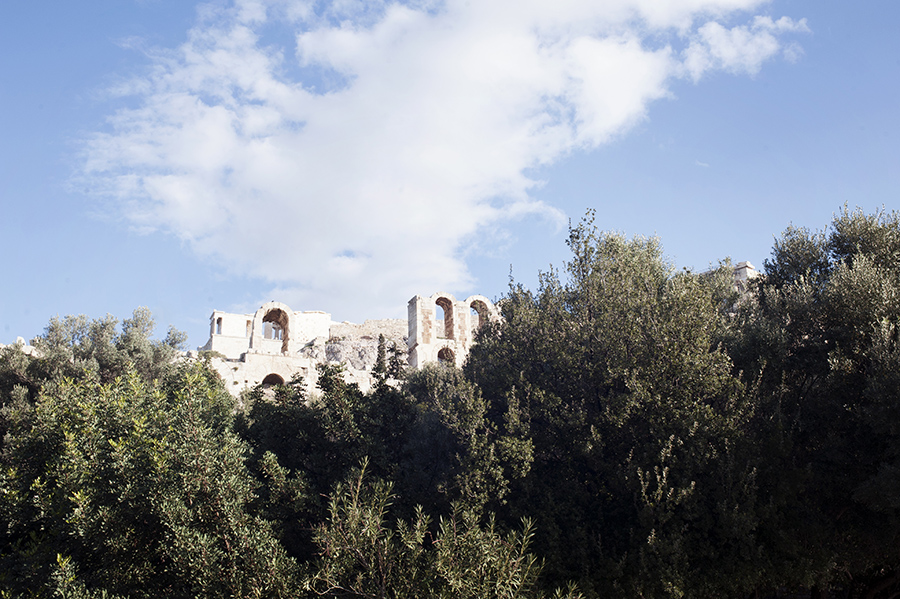 A walk around the Acropolis in Athens