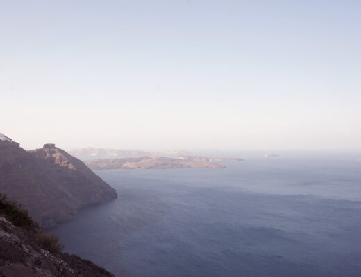 The beauty of the Caldera of Santorini